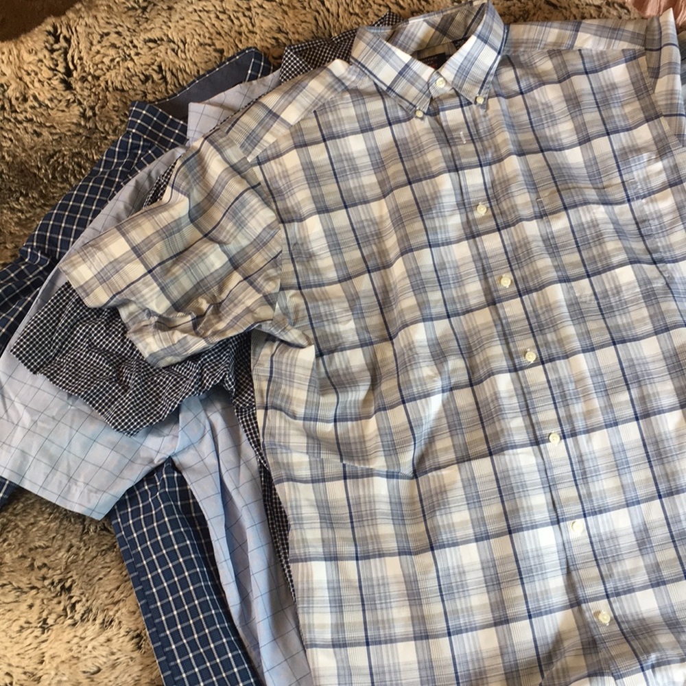 Men’s Short Sleeve Button Up Bundle XLT